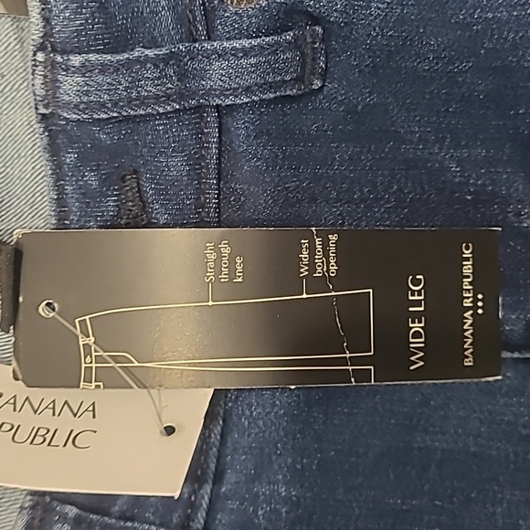 Banana Republic Wide Leg Jeans NWT - Picture 5 of 7